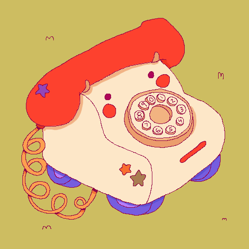 toy telephone !